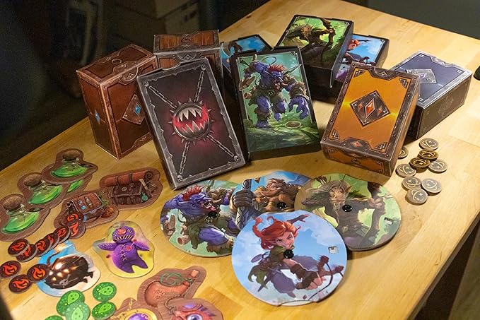 Boss Fighters QR Board Game