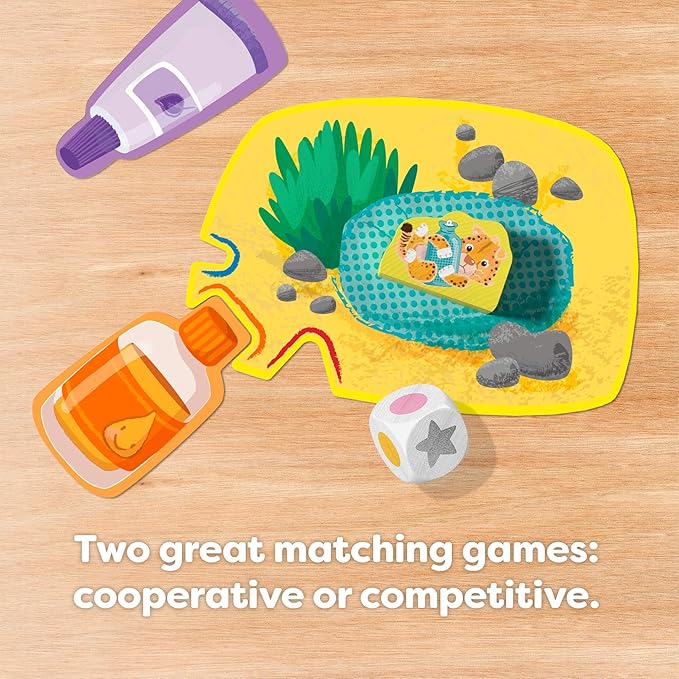 HABA My Very First Games - at The Vet Toddler Games &amp Veterinarian Playset for Kids Pretend Play Toys and Learning Toys for Toddlers 2-4 Years
