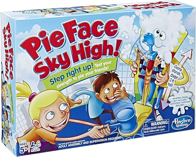 Hasbro Gaming Pie Face Sky High Game 60 months to 1188 months