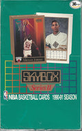 Skybox 1990-91 Basketball Collectible Card Box 540 Pieces Series 2 36 Packs of 15 Cards Each