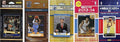 NBA New Orleans Pelicans 5 Different Licensed Trading Card Team Sets Brown One Size