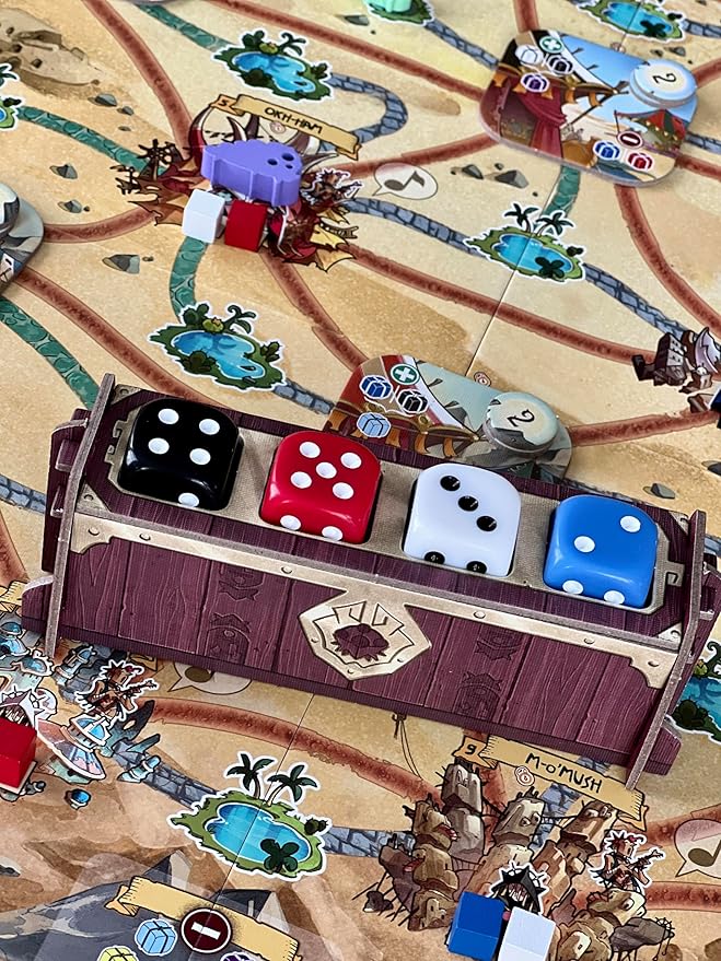 Sand by Devir Strategy Board Game for 1 to 4 Players and Ages 14+