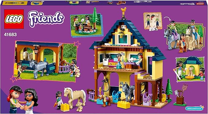 Lego® Friends Forest Horseback Riding Center 41683 Building Kit Horse Riding