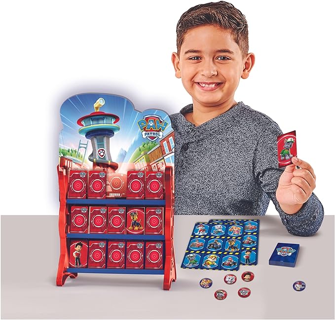 PAW Patrol Games HQ Board Games for Kids Checkers Tic Tac Toe Memory Match Bingo Go Fish Card Games PAW Patrol Toys for Preschoolers Ages 4 and up