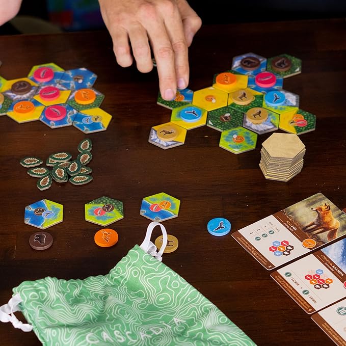 AEG &amp Flatout Games | Cascadia - Award-Winning Board Game Set in the Pacific Northwest | Easy to Learn | Quick to Play | Ages 10+