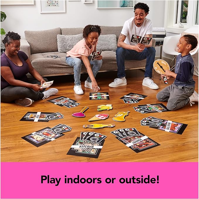 Spin Master Games Clue Giant Edition Family Game for Indoor &amp Outdoor Fun with Big Oversized Board for Family and Kids 2-4 Players Ages 6 &amp Up