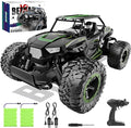 BEZGAR TB142 Remote Control Car - 1:14 Scale RC Cars 20 Km/h 2WD All-Terrains Electric Off-Road Vehicle Truck Crawler Toy with Two Rechargeable Batteries for Boys Kids and Adults