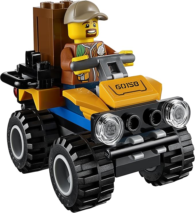 LEGO City Jungle Explorers Jungle Cargo Helicopter 60158 Building Kit (201 Piece)
