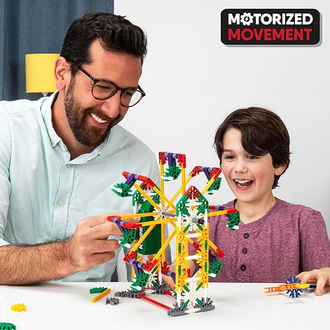 K'NEX - Power &amp Play Motorized Set ‚ 529 Pieces STEM Building Kid Construction Set‚ Ages 7+