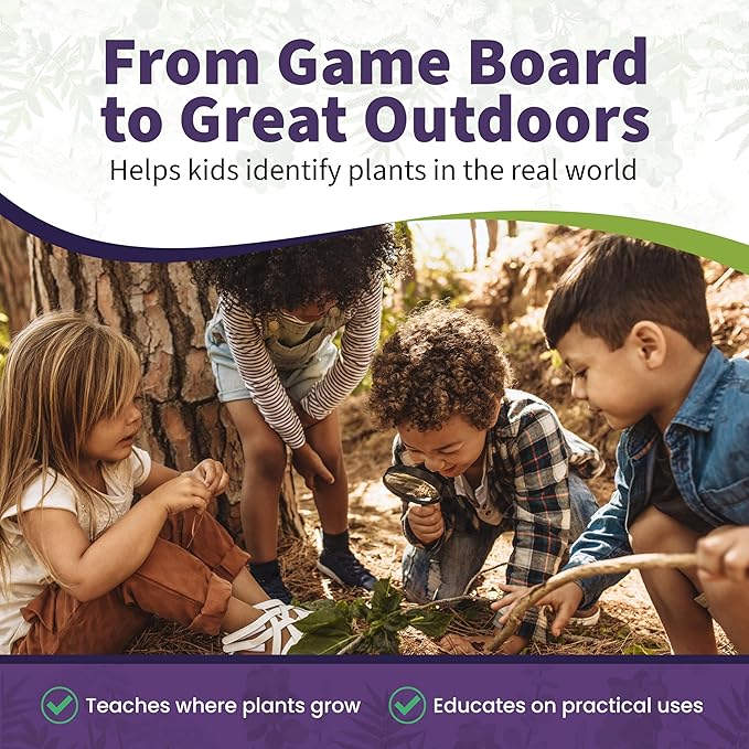 Wildcraft! Board Game – Cooperative Educational Board Game for Kids 4–6 &amp Families – Nature &amp Herb Learning Game – Family Board Games for Kids – Herbal Adventure Cooperative Game