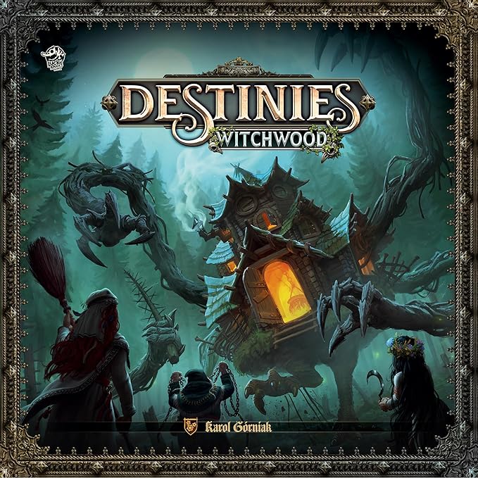 Destinies Witchwood Board Game Expansion - Folklore-Inspired Story-Driven Adventure for Kids &amp Adults Ages 14+ 1-3 Players 90-150 Minute Playtime Made by Lucky Duck Games