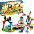 LEGO Disney Mickey and Friends – Mickey Minnie and Goofy’s Fairground Fun 10778 Building Toy Set for Preschool Kids Girls and Boys Ages 4+ (184 Pieces)