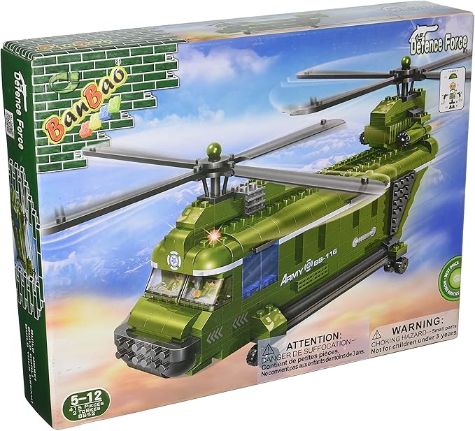 BanBao Chinook Helicopter Building Kit (263 Piece)
