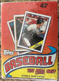 TOPPS 1988 BASEBALL WAX BOX 36 PACKS 15 CARDS PER PACK