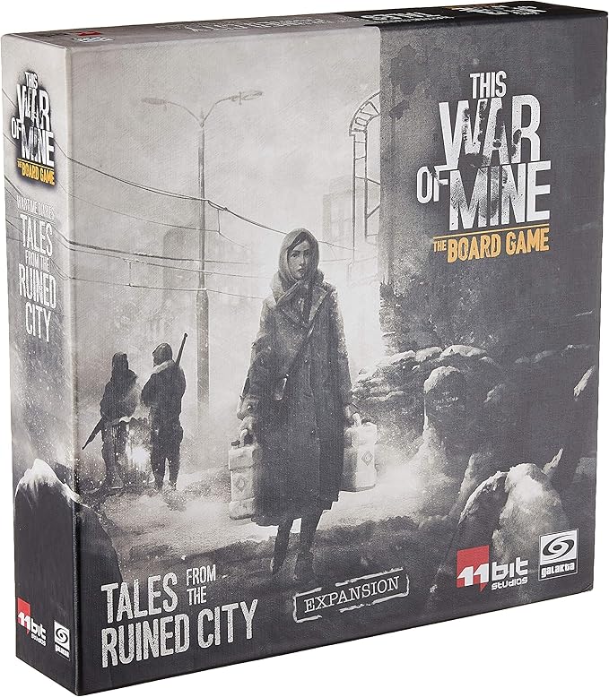 This War of Mine: Tales from The Ruined City–A Board Game by Ares Games 1-6 Players–Board Games for Family 45-120 Minutes of Gameplay–Games for Family Game Night–for Ages 18+ - English Version