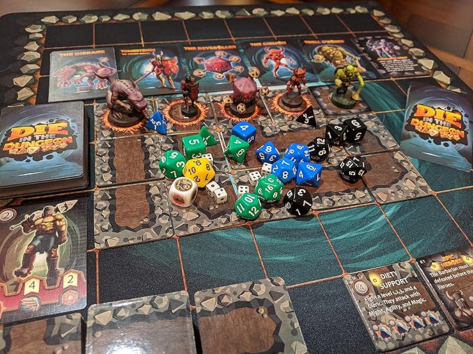 Giga Mech Games DIE in The Dungeon! A Solo Game of DIE-namic Dungeon CrawlingWhere You are The Dungeon Monster!