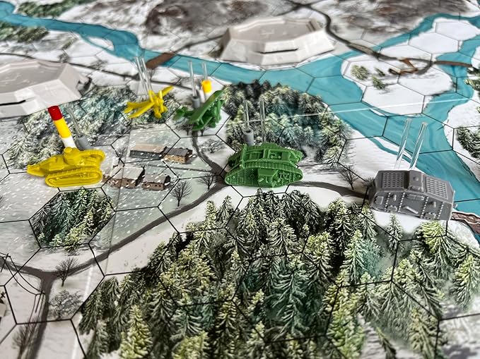 Trench Club WWI War Miniatures Strategy Board Game Ages 14+ 1-4 Players 2+ Hours Playing Time