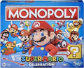 Monopoly Super Mario Celebration Edition Board Game for Super Mario Fans for 4 Players Ages 8 and Up with Video Game Sound Effects