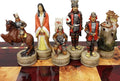 Japanese Samurai Warrior Set of Chess Men Pieces - NO Board