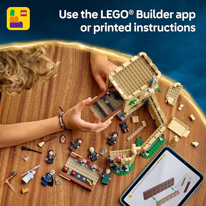 LEGO Harry Potter Hogwarts Castle: Flying Lessons Building Toy - Kids Wizard Toy for Boys and Girls Harry Potter Fans Ages 9+ - Gift Idea for Birthdays - 76447