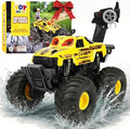 Monster Truck RC Car for Kids 2.4GHz 4WD Off-Road Remote Control Truck with Water Spray Lights &amp Music 360° Rotation Waterproof All-Terrain Car for Boys Ages 6+ Carros De Control Remoto 4x4