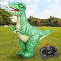 2.4GHZ Remote Control Inflatable Dinosaur Toy for KidsElectric Toy Dinosaur with 360°RotationForward &amp BackwardRechargeable Walking Dinosaur Toy for Boys Kids Age 6-8 8-12 Birthday Gifts