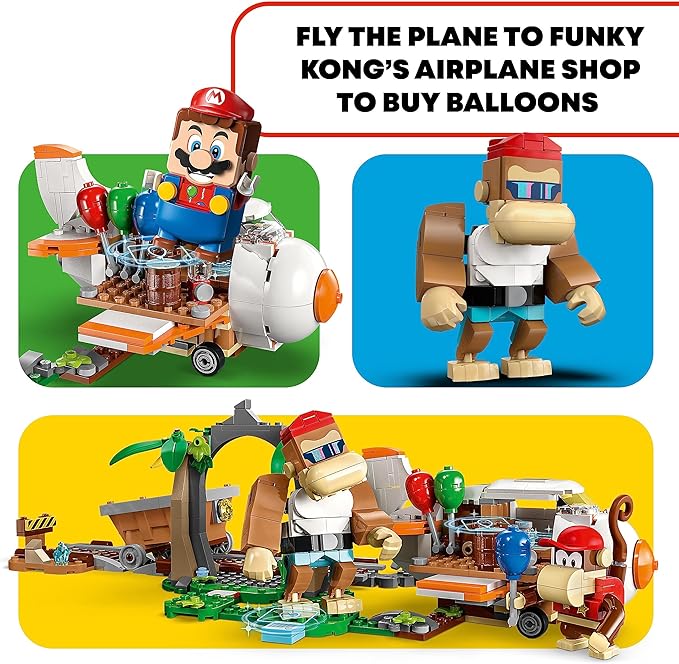 LEGO 71425 Super Mario Diddy Kongs Lorenritt – Erweiterungsset