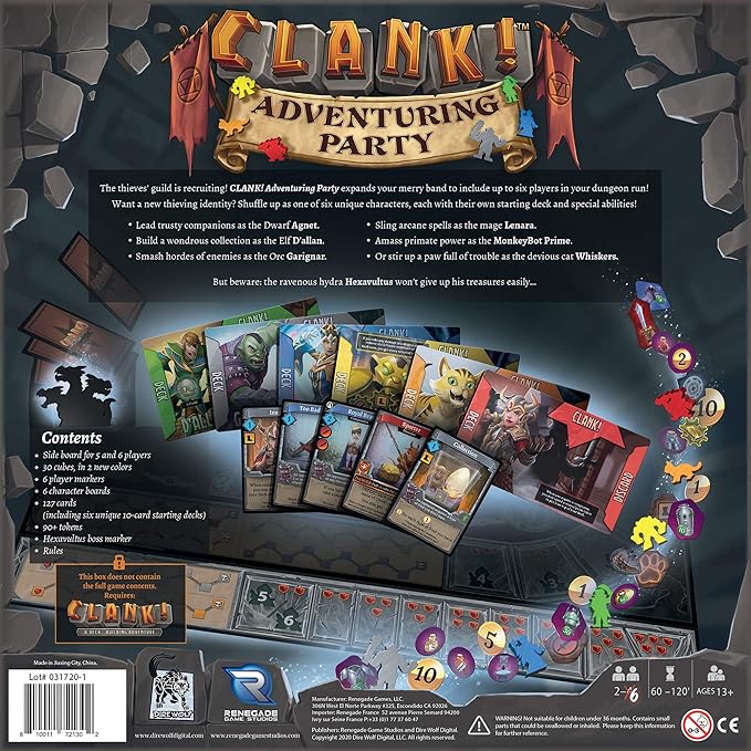 Clank! Adventuring Party