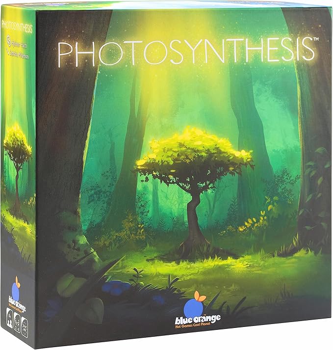 Blue Orange Games Photosynthesis Board Game - Award Winning Family or Adult Strategy Board Game for 2 to 4 Players. Recommended for Ages 8 &amp Up.