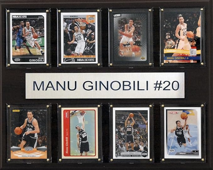 C&ampI Collectables NBA Mens 8-Card Plaque