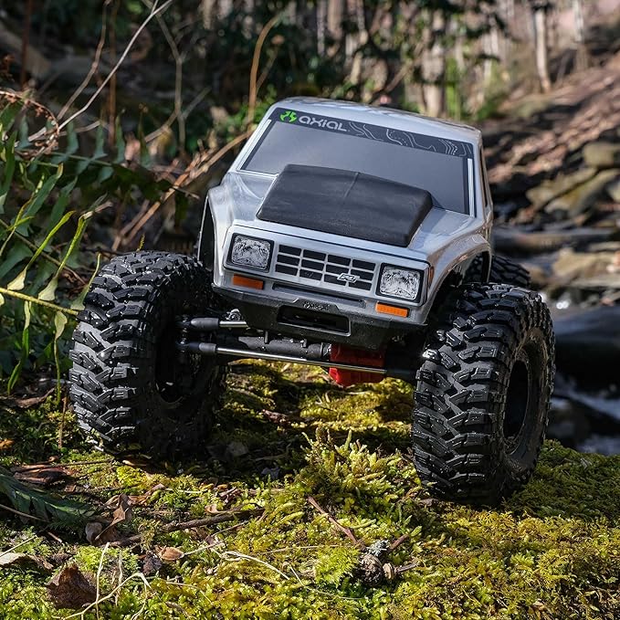 Axial RC Truck 1/10 SCX10 III Coyote 4X4 RTR (Battery and Charger Not Included) Brushed Rock Crawler Silver AXI-2036T1