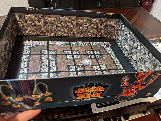 Giga Mech Games DIE in The Dungeon! A Solo Game of DIE-namic Dungeon CrawlingWhere You are The Dungeon Monster!