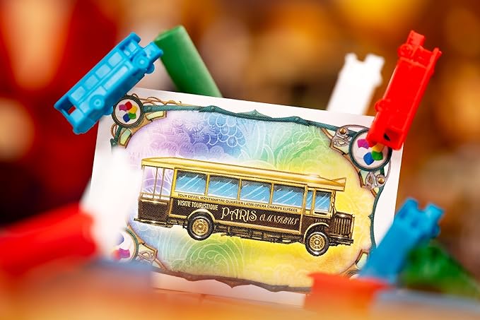 Asmodee Ticket to Ride Paris Board Game - Train Route-Building Strategy Game with Detailed Parisian Buses Fun Family Game for Kids &amp Adults Ages 8+ 2-4 Players 10-15 Min Playtime