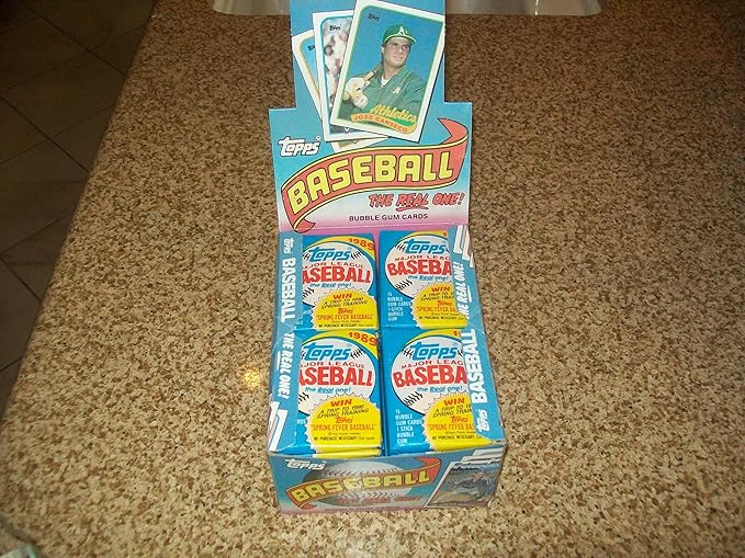 TOPPS 1989 BASEBALL WAX BOX