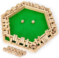ropoda Shut The Box Game Upgraded 1-6 Player Wooden Board Games for Adult and Kids Shut The Box Dice Game -Addition Training Fun for Family Game Night