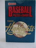 Donruss 1986 Highlights Baseball Collectible Card Set w/Mantle Clemens+ (57 Pieces)