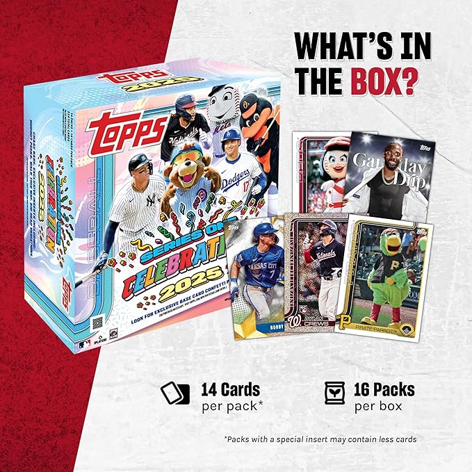 2025 Topps Series 1 Baseball - Factory Sealed - Mega Celebration