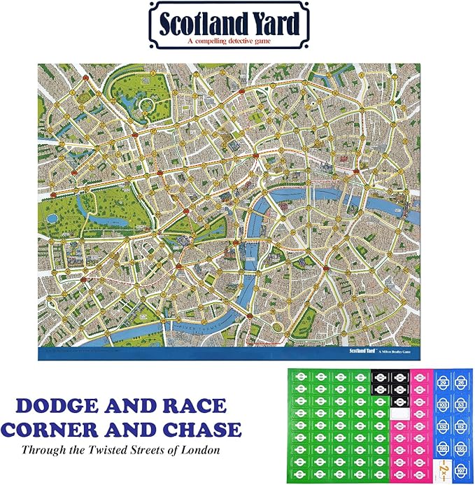 Funskool Scotland Yard Board Game (3-6 Players 10+)