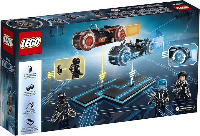LEGO Ideas TRON: Legacy 21314 Construction Toy inspired by Disney’s TRON: Legacy movie (230 Pieces)