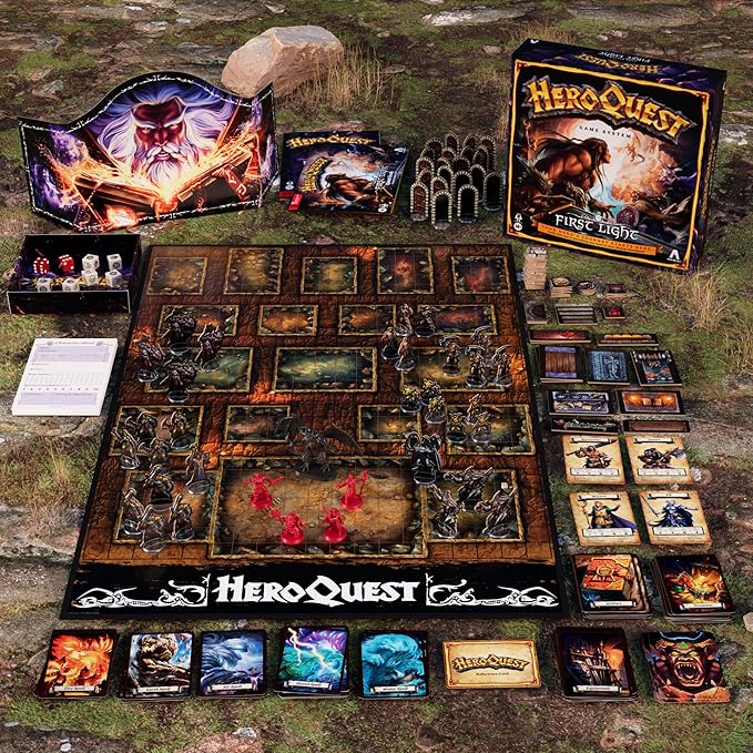 Avalon Hill HeroQuest First Light Game System Board Game - English Version