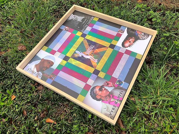 Jamaican Ludo Dancehall Again Edition (Ludi/Ludy/Loodi) | 24in x 24in Board Game | Family Game Night Activity | Fun Easy Multi-Player Entertainment | Ninjaman Bounty Vybz Kartel Gully God
