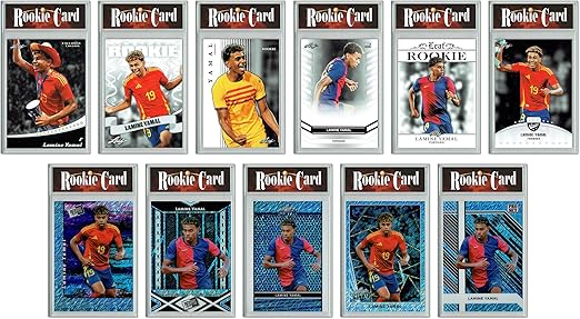 LOADED! All Lamine Yamal Soccer Collector's Box: 4 Certified Mint+ Rookie Cards - Leaf HYPE Leaf Vaunted and more - Barcelona/Spain