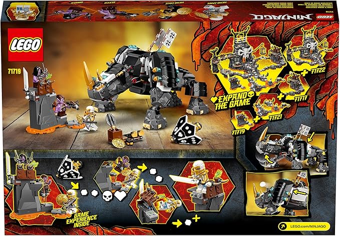 Lego 71719 NINJAGO Zane's Mino Creature 2in1 Building Set &amp Board Game