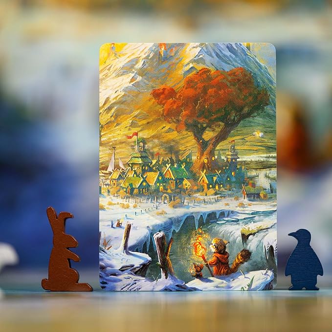 Everdell Silverfrost Essentials Edition Board Game for 1–4 Players | Standalone City-Building Strategy Game Ages 10+ | Worker Placement Tabletop Game