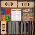 TowerRex Organizer for 7 Wonders 1st Ed and Cities Armada Leaders Expansions Storage Insert for Board Game Accessories Upgrade