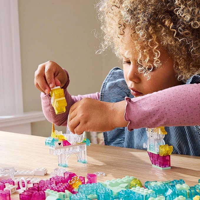LEGO 11040 Classic Wow Idea Box Clear Color Toy Birthday Present Blocks Educational Girls Boys Children 5 6 7 8 Pretend Play Pretend Play
