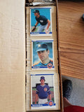 1984 Fleer Complete Baseball Set (660 Cards) (Don Mattingly Rookie) (Darryl Strawberry Rookie) (Ryne Sandberg) (Wade Boggs) (Tony Gwynn) (Cal Ripken Jr.) (Pete Rose) (Mike Schmidt) (Carl Yastrzemski)