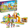LEGO Friends Water Park Toy Building Set 41720 Pretend Play Kit with Swimming Pool Slides Water Canons and Two Mini-Dolls Heartlake City Toy Birthday Gift Idea for Kids Boys Girls Ages 6+ Years