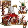2098Pcs Orcish Horde Building Set Toys Building Blocks Modular Architecture Construction Toy DIY Crafts Model Kits for Adults Teens Game/Blocks Enthusiast Office Home Decor Collectable Gifts