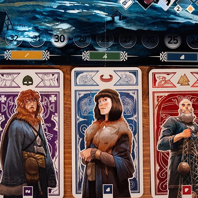 Knarr Board Game - Form the Greatest Band of Vikings! Thrilling Exploration and Strategy Game Fun Family Game for Kids &amp Adults Ages 10+ 2-4 Players 30 Min Playtime Made by Pandasaurus Games